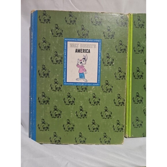 VTG The Wonderful Worlds of Walt Disney 4 Book Set Golden Press 1965 - Picture 4 of 11
